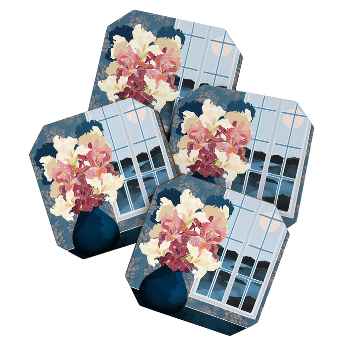 Cottage Iris View Coaster Gallery Image 1