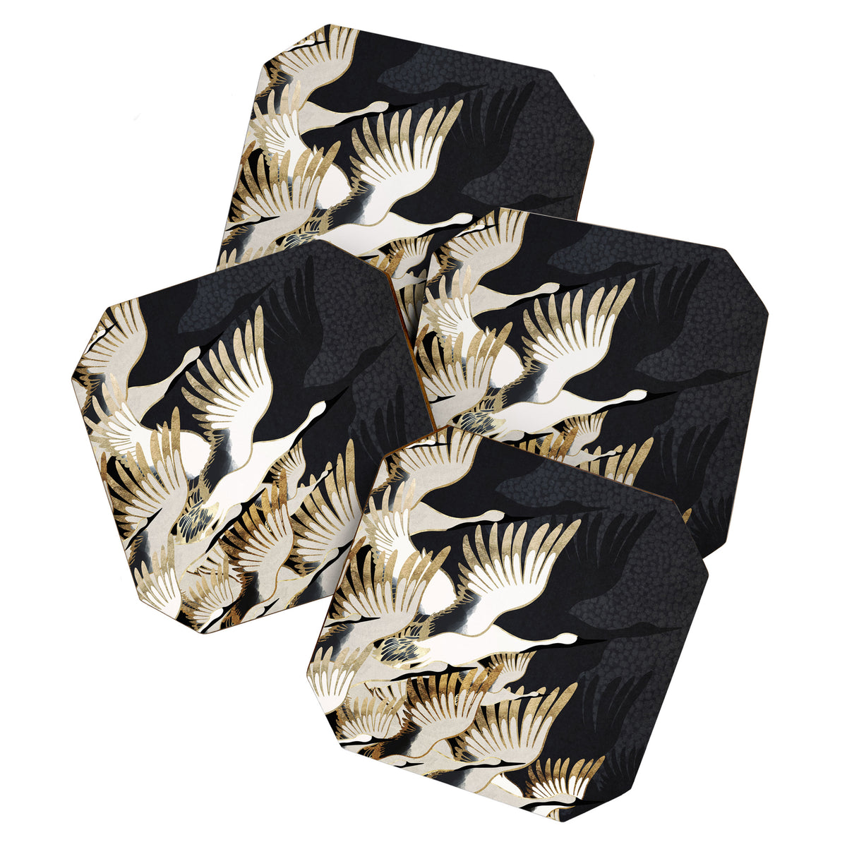 Crane Abstract Coaster Gallery Image 1