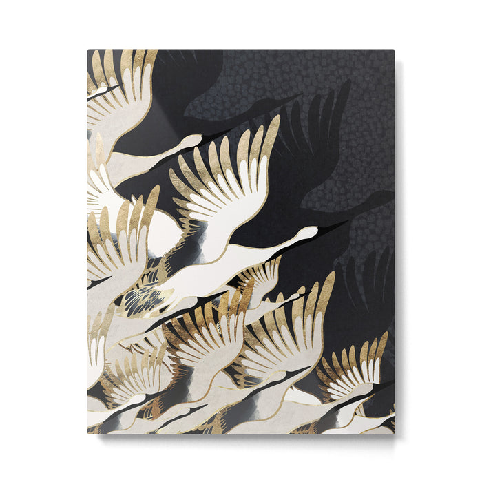 Crane Abstract Metal Print Gallery Image 1