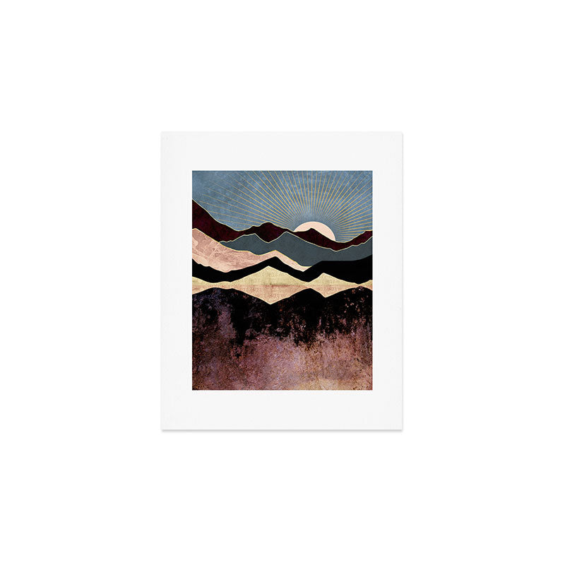 Crimson Peaks Art Print Gallery Image 1
