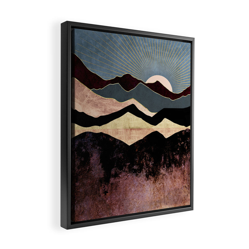 Crimson Peaks Framed Canvas Print Gallery Image 2