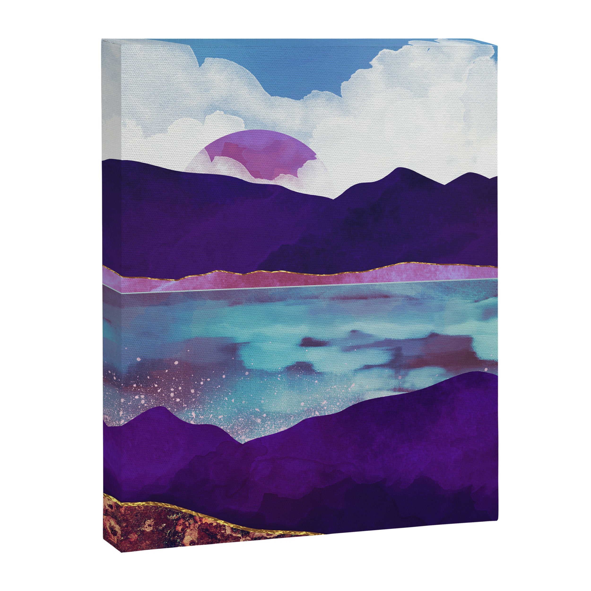 Dark Sea Canvas Print Gallery Image 8