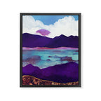 Dark Sea Framed Canvas Print Gallery Image 8