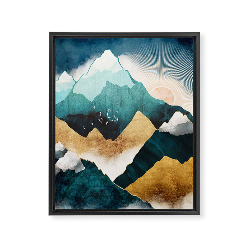 Daybreak Framed Canvas Print Gallery Image 8