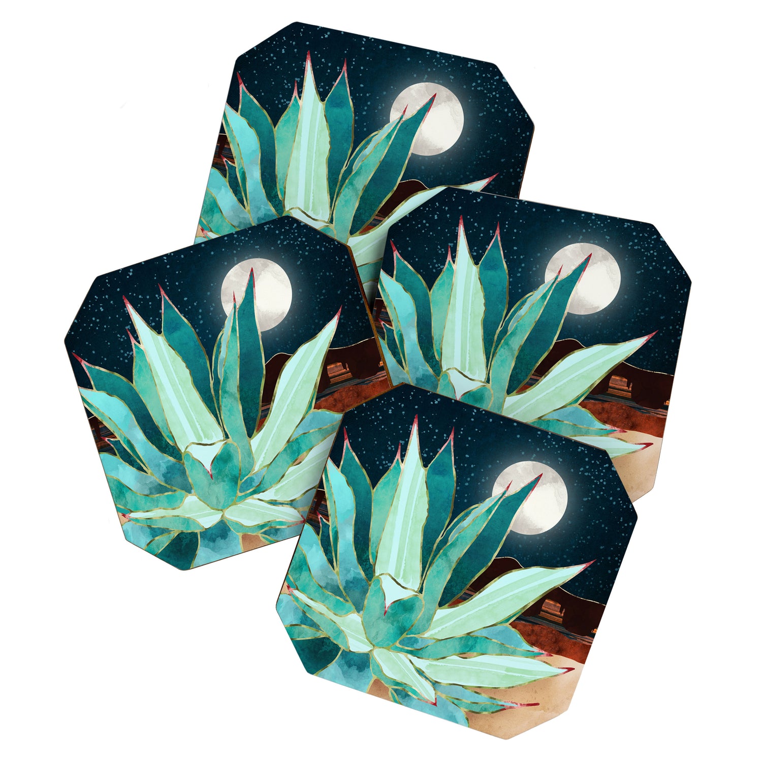 Desert Agave Coaster Gallery Image 1