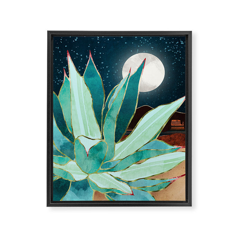 Desert Agave Framed Canvas Print Gallery Image 8
