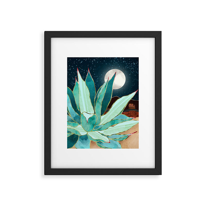 Desert Agave Framed Art Print Gallery Image 6