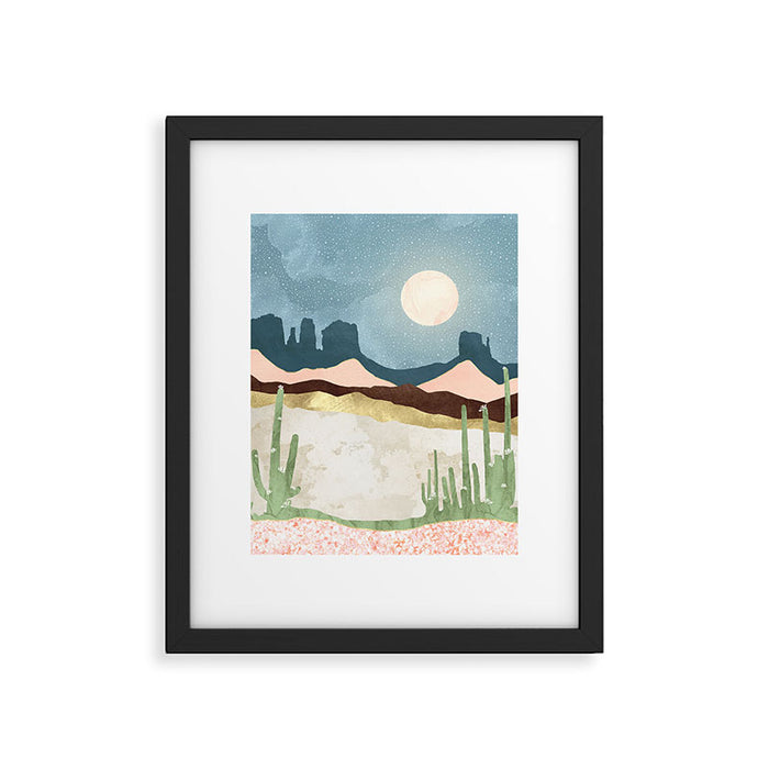 Desert Bloom Framed Art Print Gallery Image 1