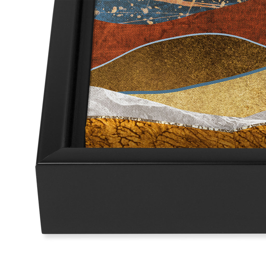 Desert Cold Framed Canvas Print Gallery Image 3