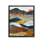 Desert Cold Framed Canvas Print Gallery Image 8