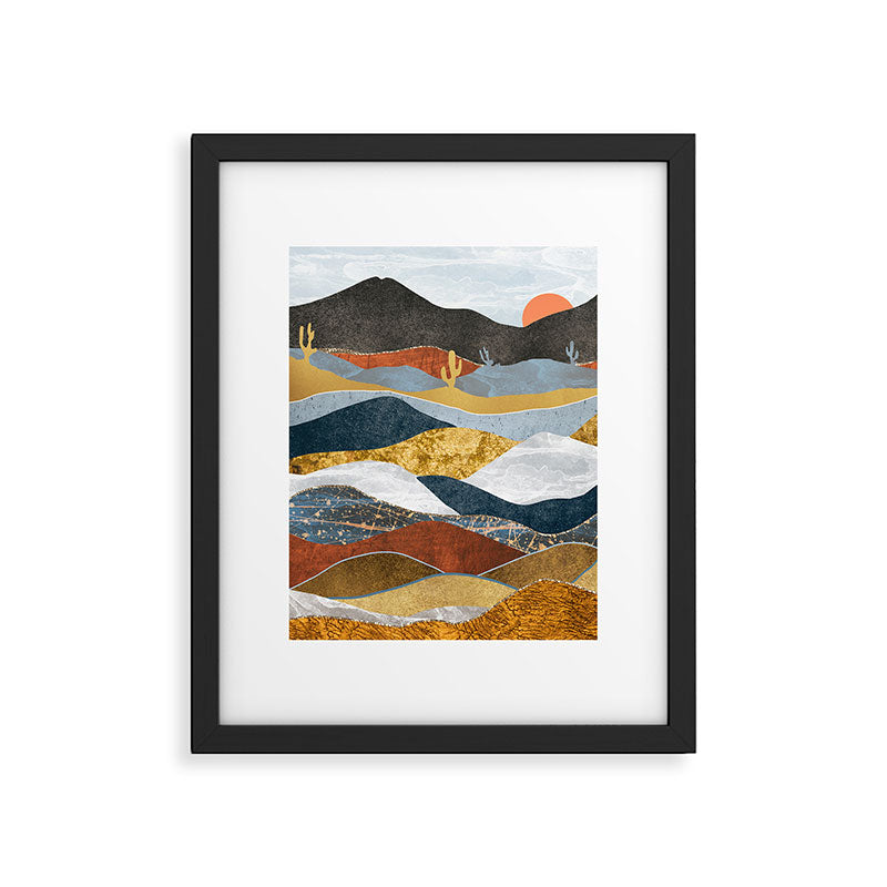 Desert Cold Framed Art Print Gallery Image 6