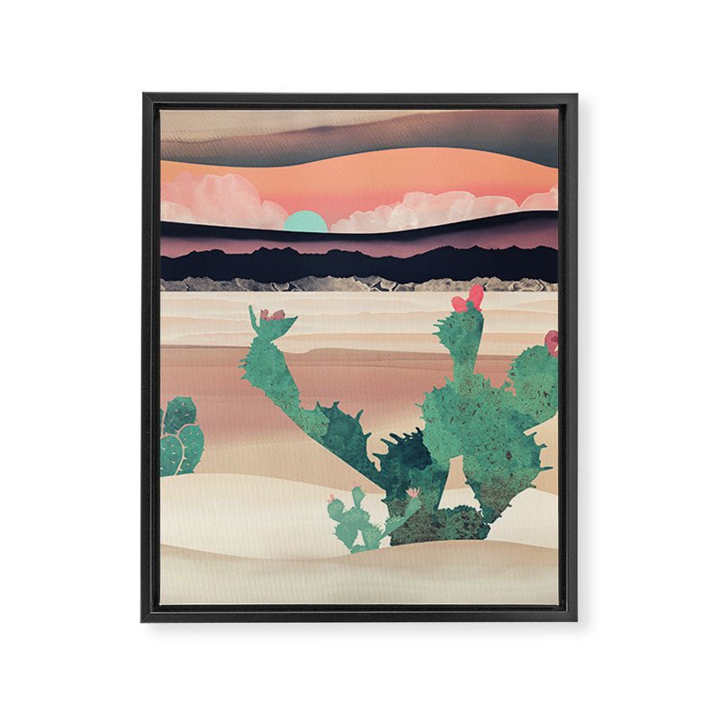 Desert Dawn Framed Canvas Print Gallery Image 8