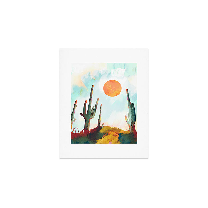 Desert Day Art Print Gallery Image 1