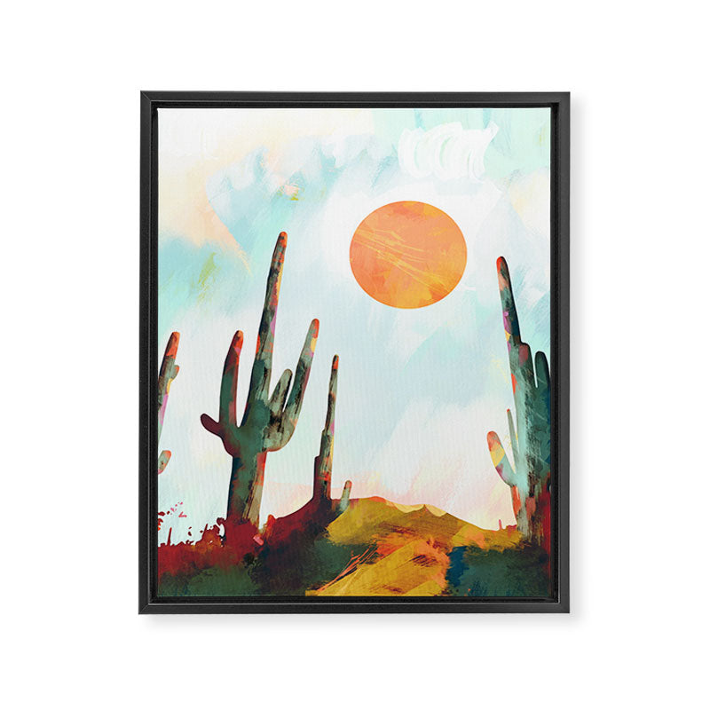 Desert Day Framed Canvas Print Gallery Image 8