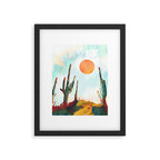 Desert Day Framed Art Print Gallery Image 4