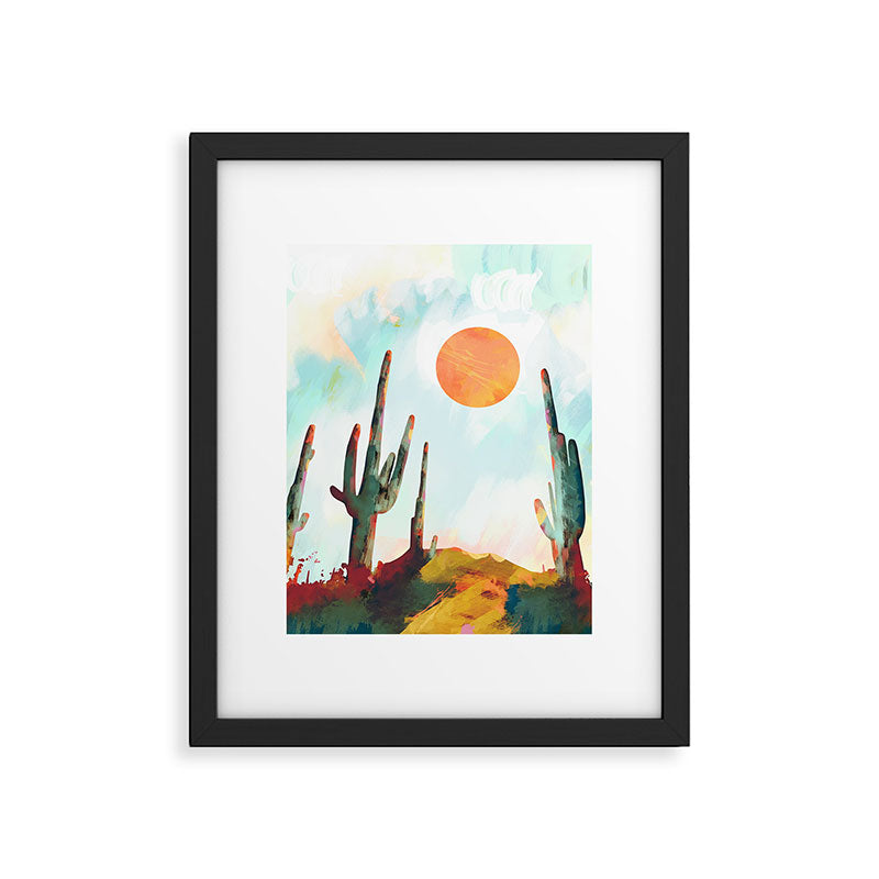 Desert Day Framed Art Print Gallery Image 4