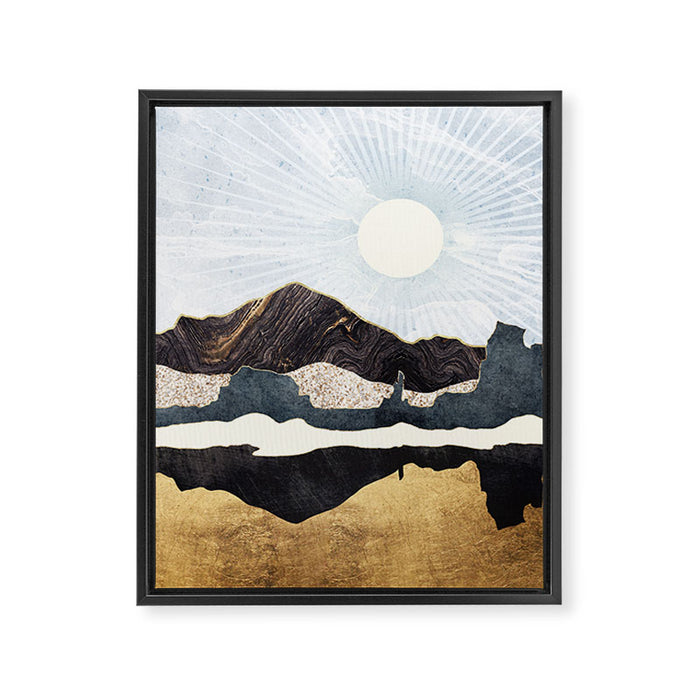 Desert Gold Framed Canvas Print Gallery Image 1