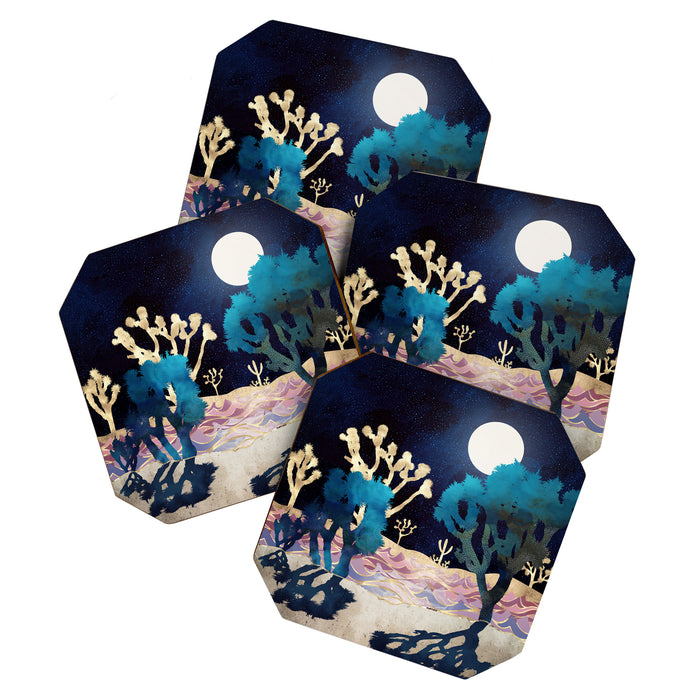 Desert Lake Moonlight Coaster Gallery Image 1