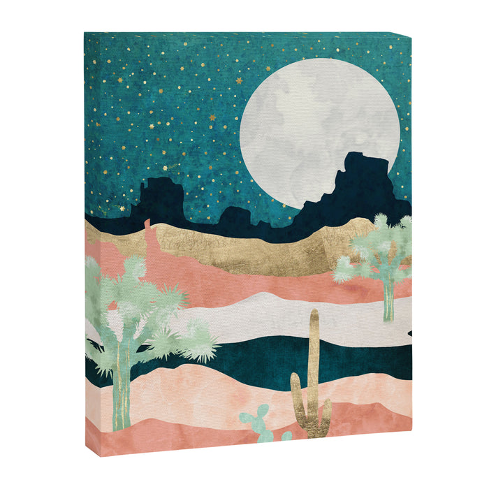 Desert Moon Vista Canvas Print Gallery Image 1