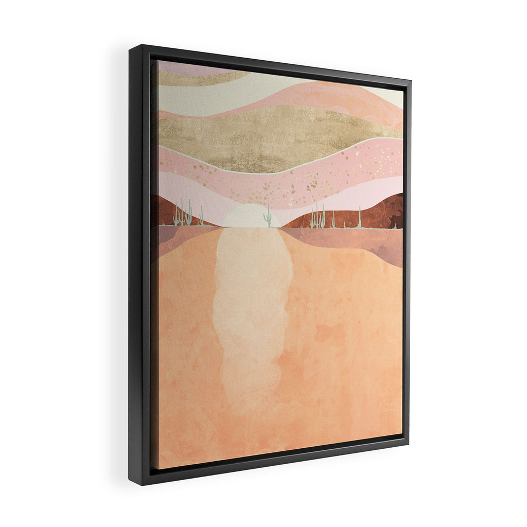 Desert Morning Framed Canvas Print Gallery Image 2