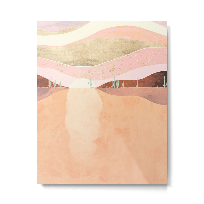 Desert Morning Metal Print Gallery Image 1