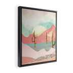 Desert Mountains Framed Canvas Print Gallery Image 2