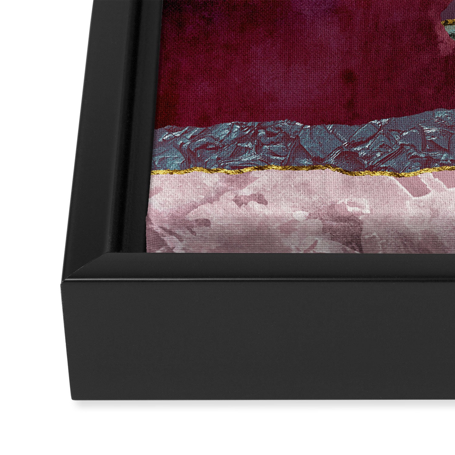 Desert Perspective Framed Canvas Print Gallery Image 3