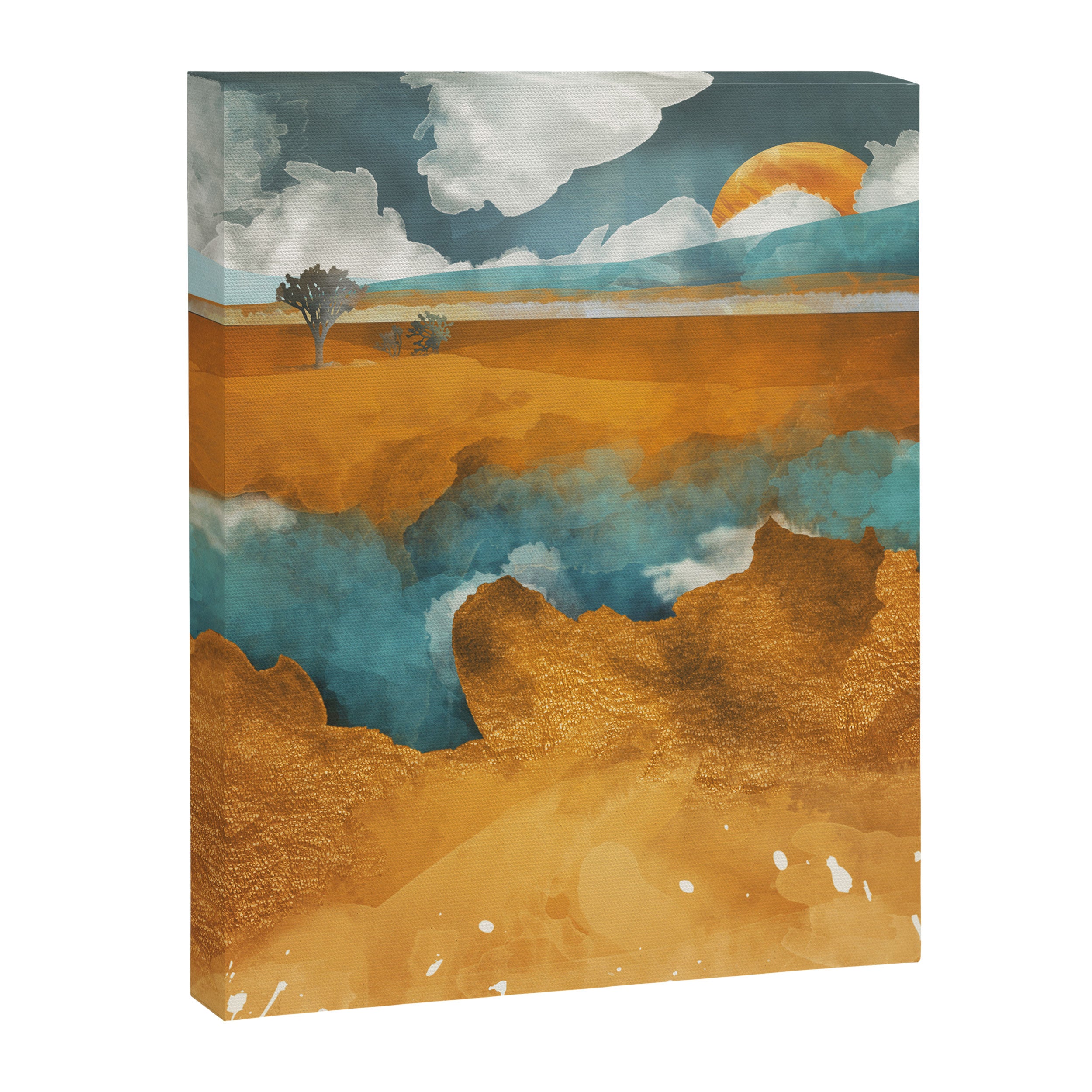 Desert River Canvas Print Gallery Image 8