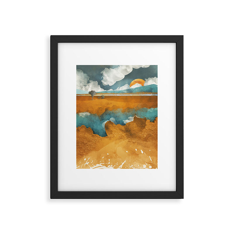 Desert River Framed Art Print Gallery Image 6