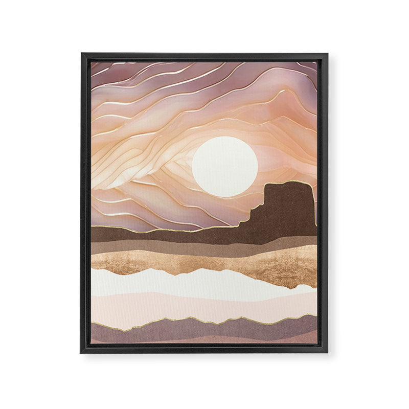 Desert Sky Framed Canvas Print Gallery Image 8