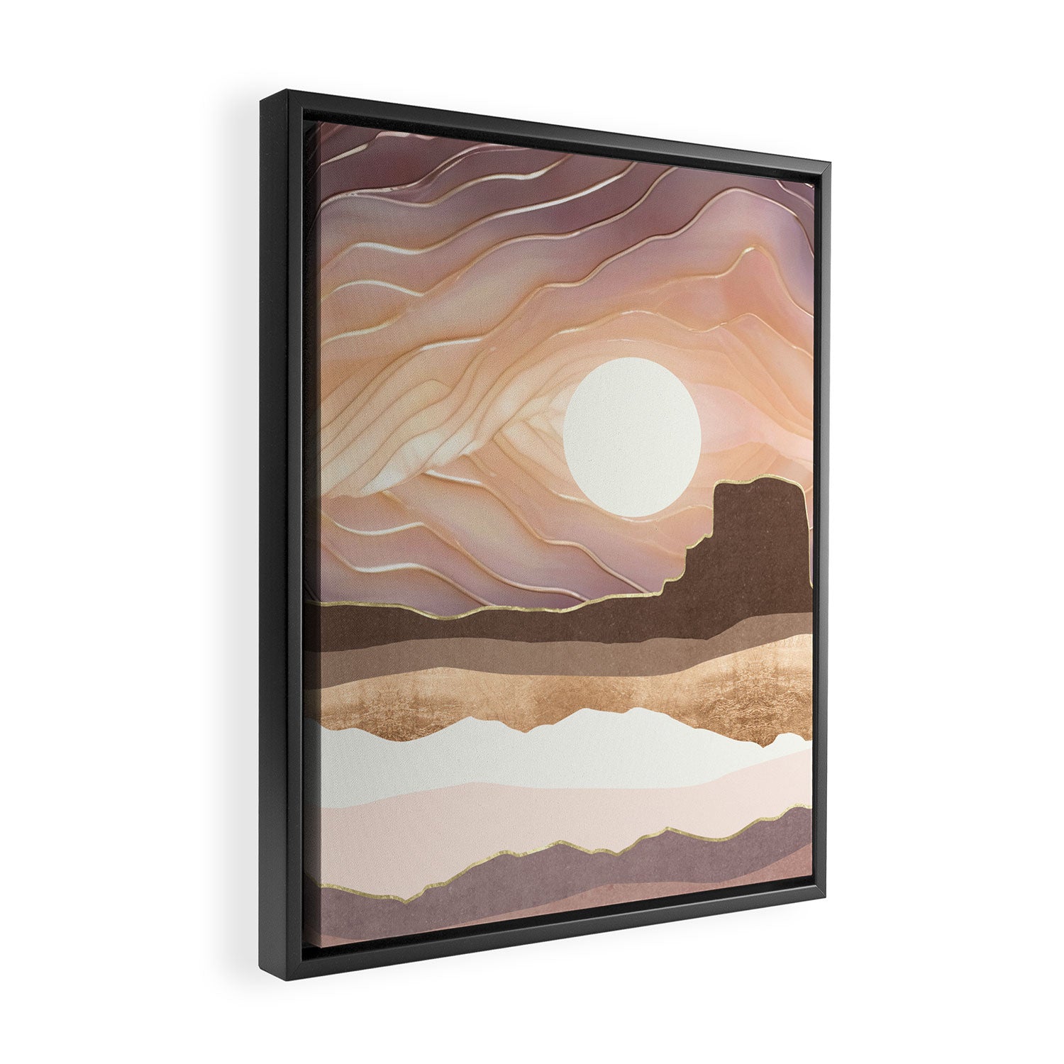 Desert Sky Framed Canvas Print Gallery Image 2