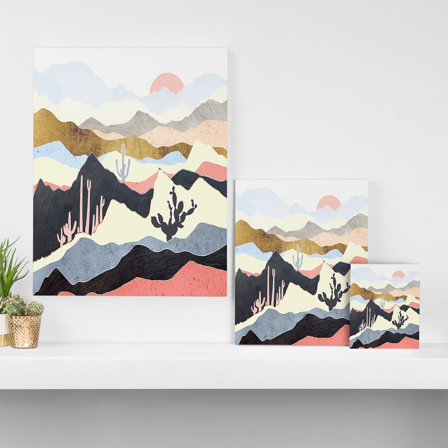 Desert Summer Canvas Print Gallery Image 3