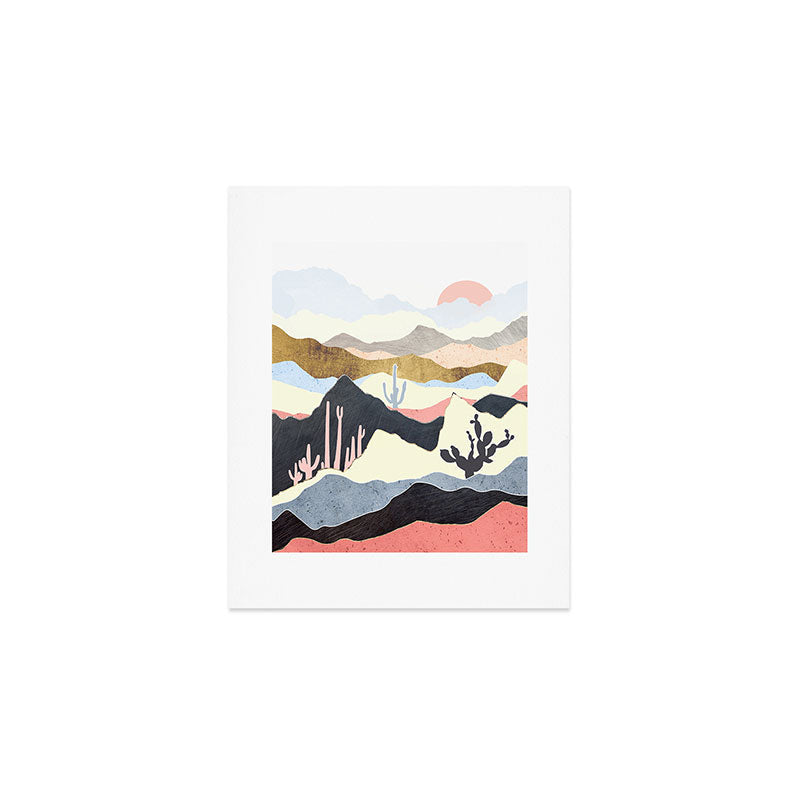 Desert Summer Art Print Gallery Image 1