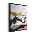Desert Summer Framed Canvas Print Gallery Image 2
