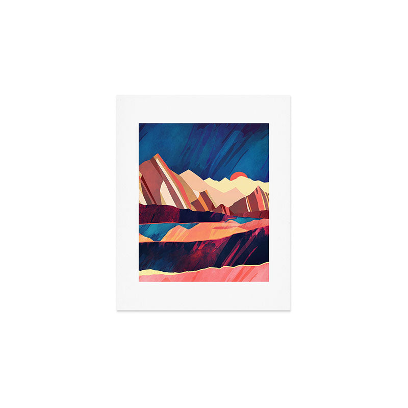 Desert Valley Art Print Gallery Image 1