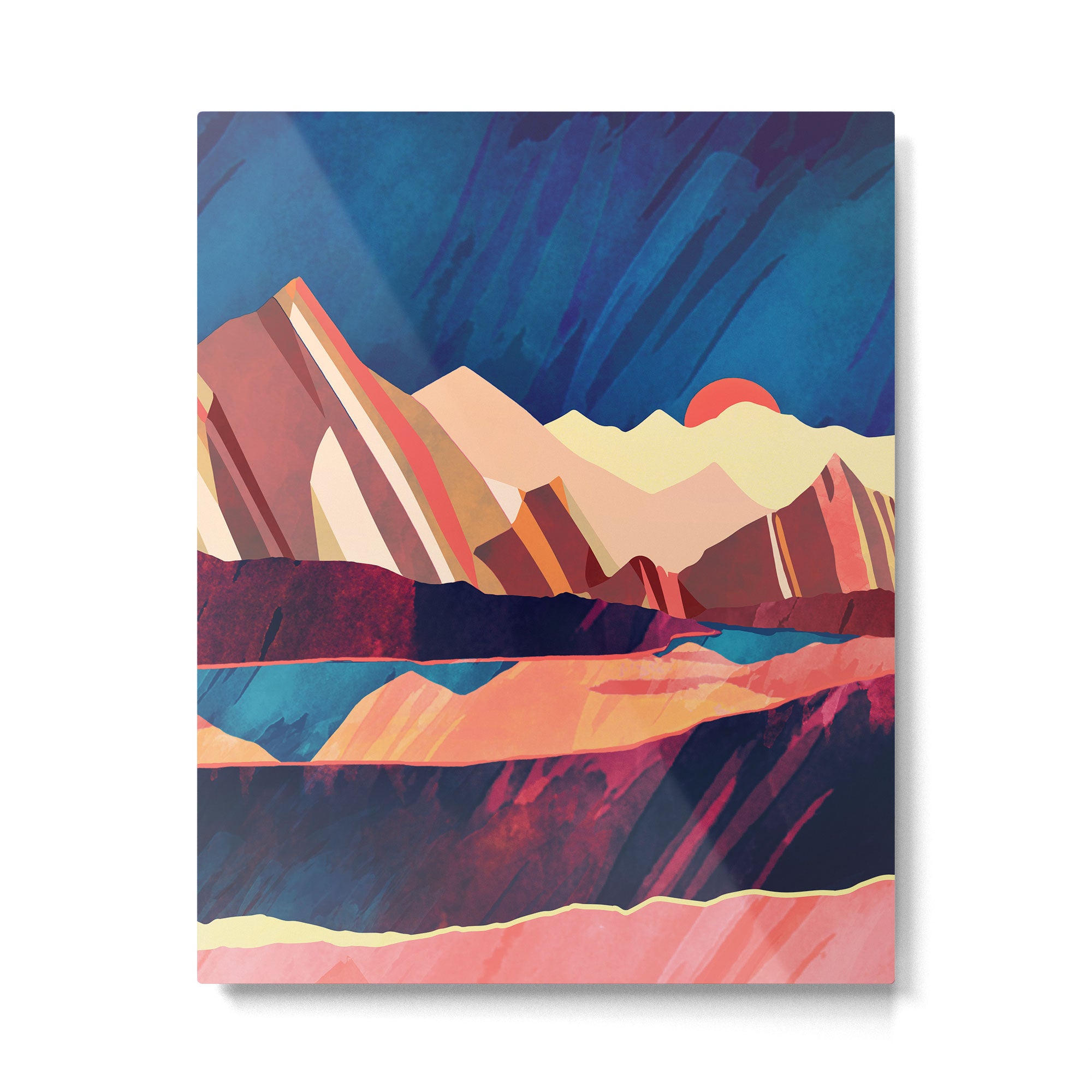 Desert Valley Metal Print Gallery Image 6