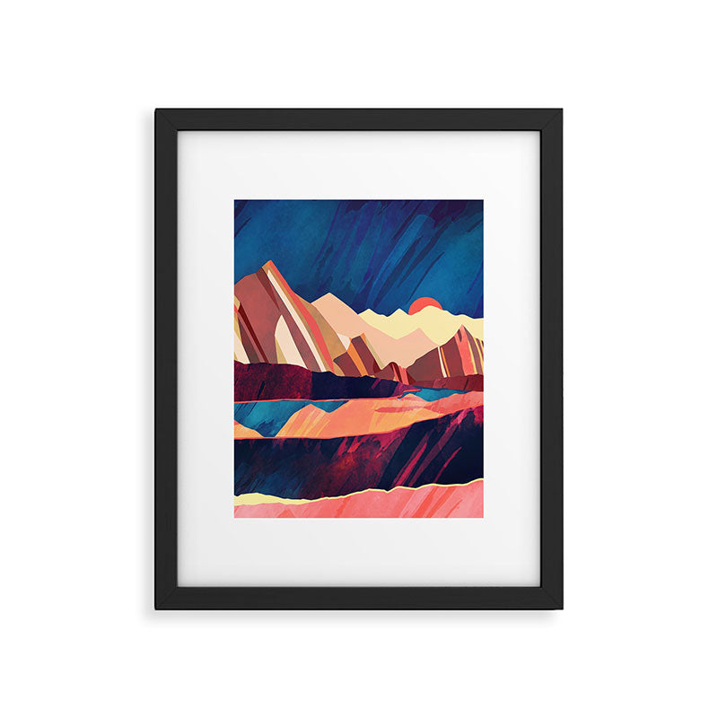 Desert Valley Framed Art Print Gallery Image 6