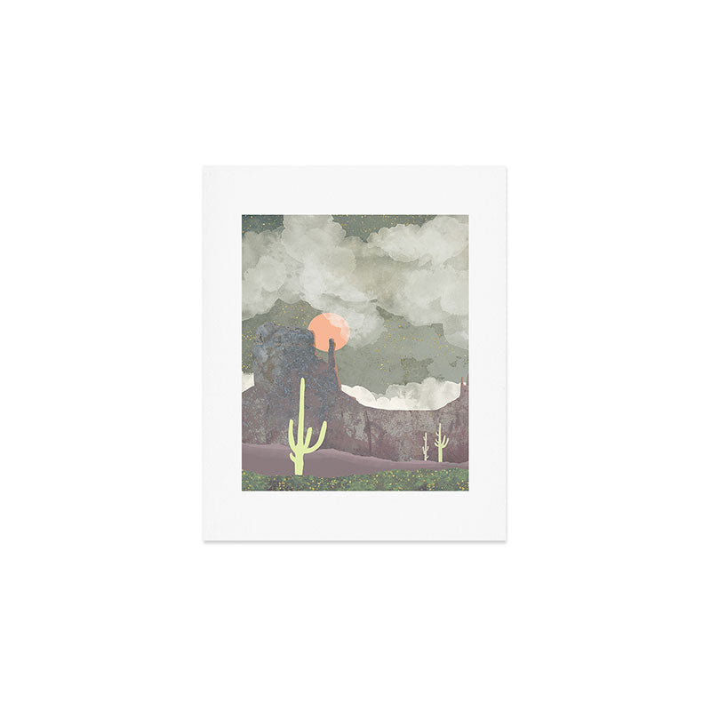 Desertscape Art Print Gallery Image 1