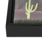 Desertscape Framed Canvas Print Gallery Image 3