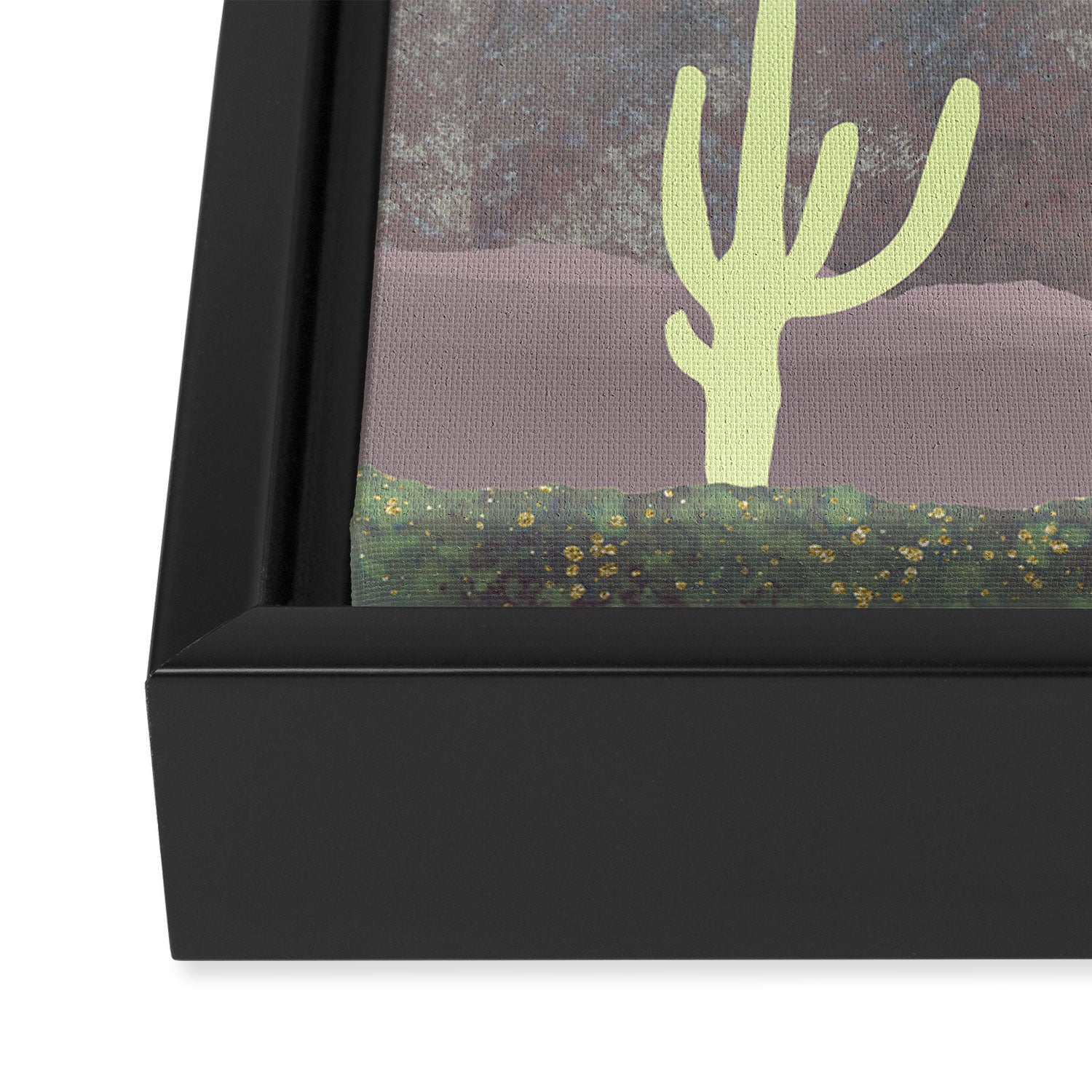Desertscape Framed Canvas Print Gallery Image 3