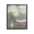 Desertscape Framed Canvas Print Gallery Image 8