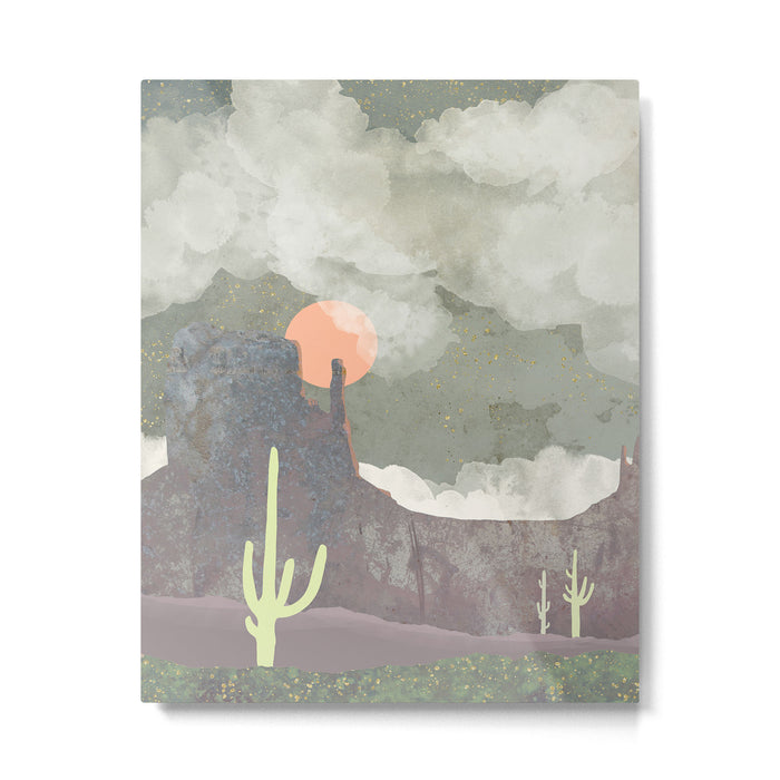 Desertscape Metal Print Gallery Image 1