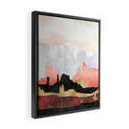 Distant Desert Framed Canvas Print Gallery Image 2