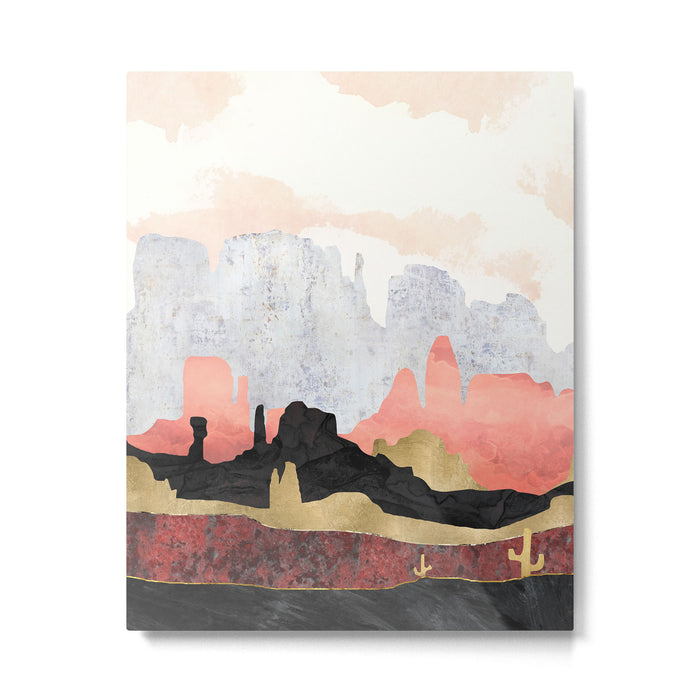Distant Desert Metal Print Gallery Image 1