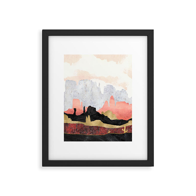 Distant Desert Framed Art Print Gallery Image 4
