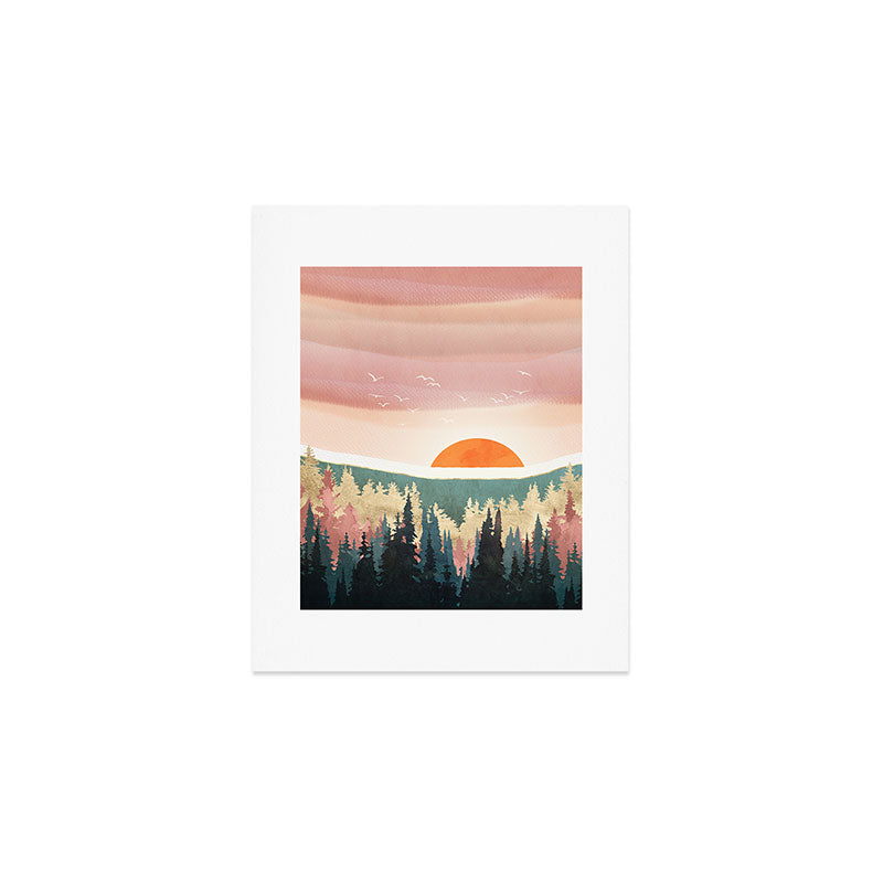 Dusk Calm Art Print Gallery Image 1