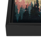 Dusk Calm Framed Canvas Print Gallery Image 3