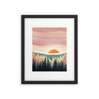 Dusk Calm Framed Art Print Gallery Image 6