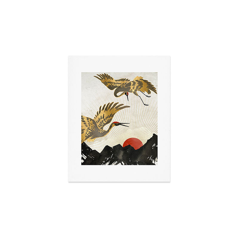 Elegant Flight II Art Print Gallery Image 1