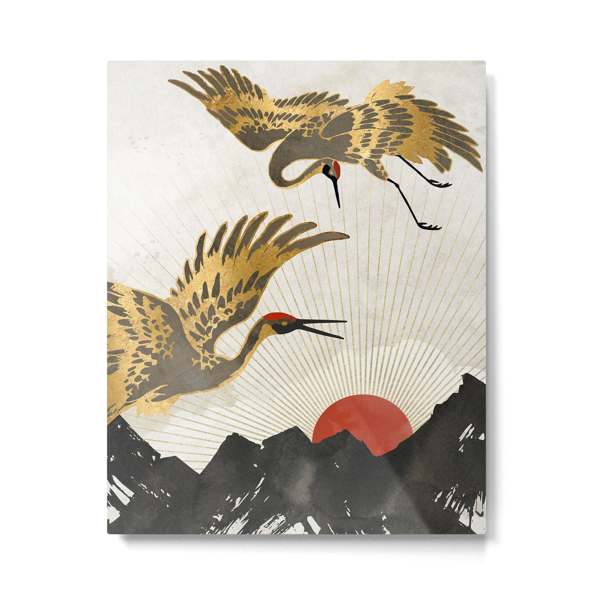 Elegant Flight II Metal Print Gallery Image 6